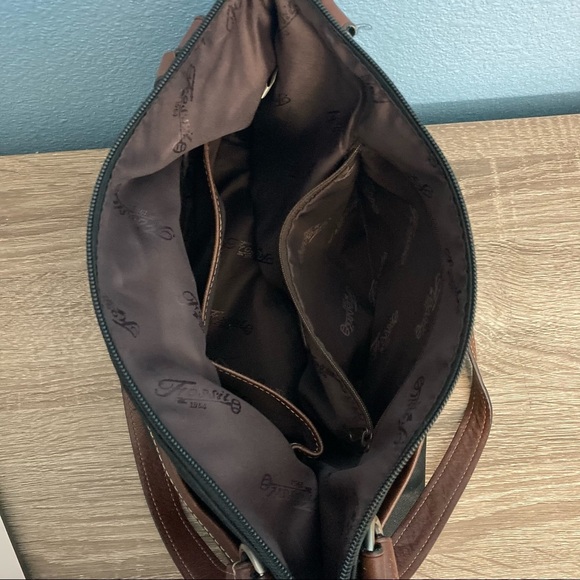 Vintage Fossil Brown Bag - Preowned - Picture 4 of 9